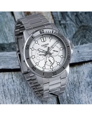 ZEGAREK MĘSKI CASIO MTP-VD300D-7E (zd268c) + BOX