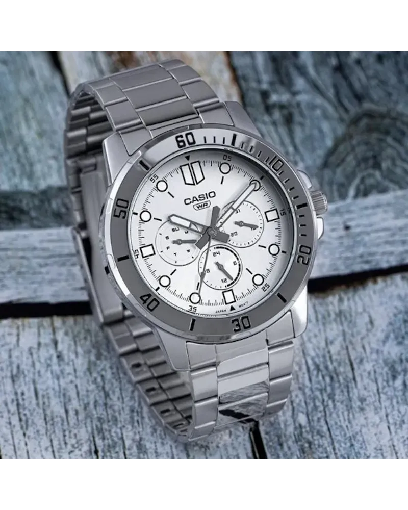 ZEGAREK MĘSKI CASIO MTP-VD300D-7E (zd268c) + BOX