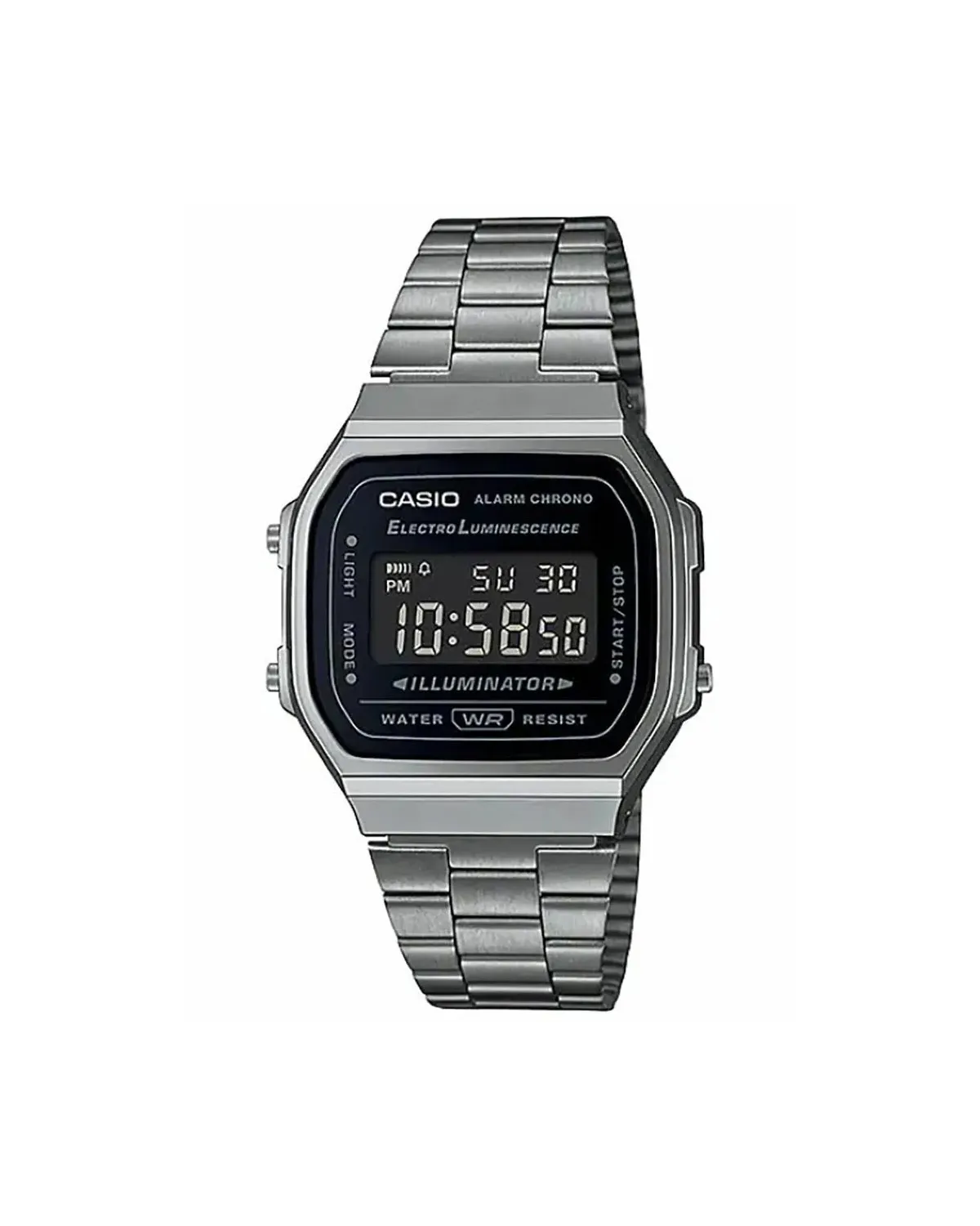 ZEGAREK MĘSKI CASIO A168WGG-1BDF (zd088d) - KLASYKA + BOX
