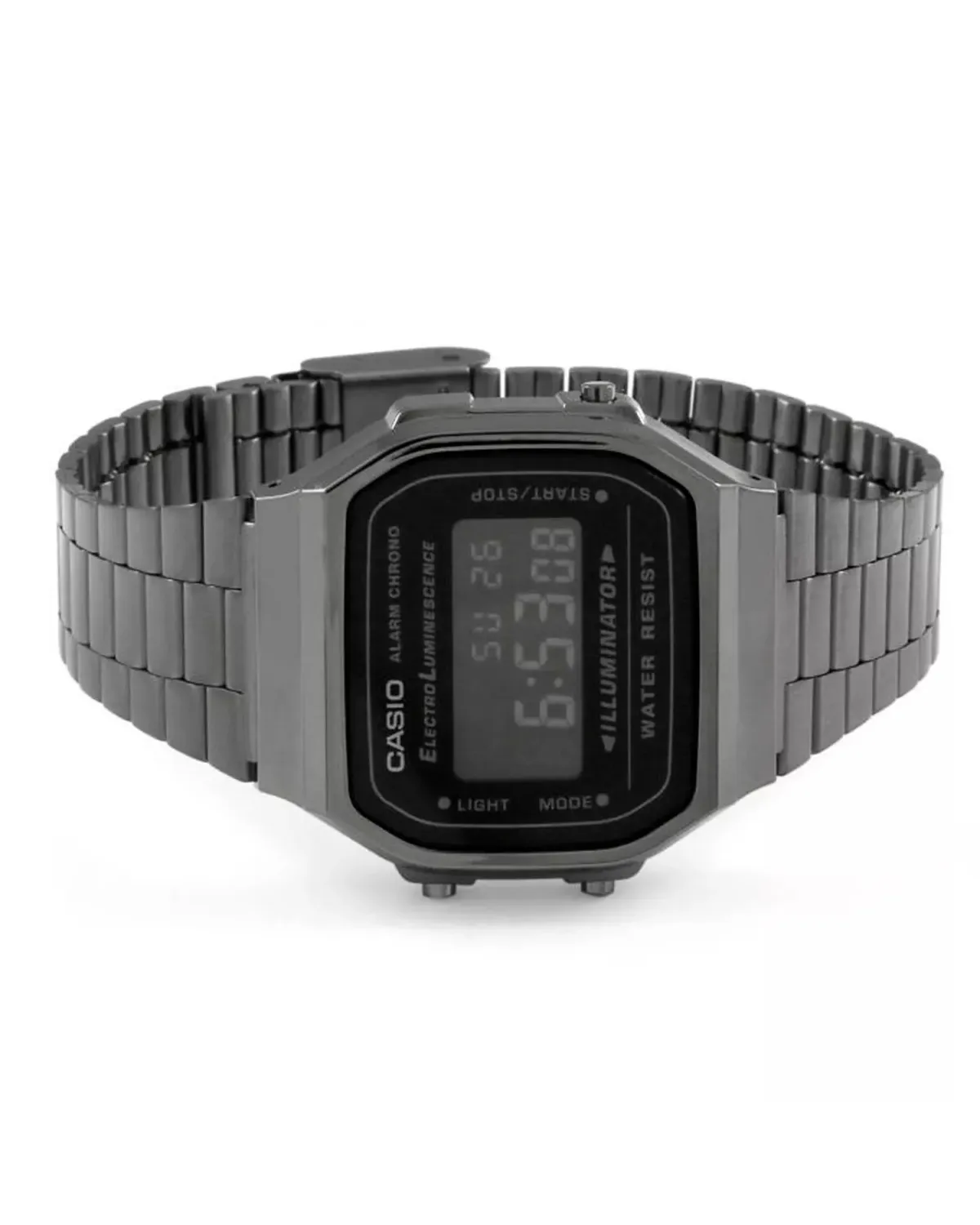 ZEGAREK MĘSKI CASIO A168WGG-1BDF (zd088d) - KLASYKA + BOX