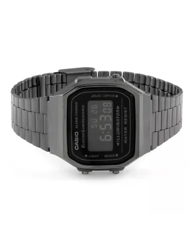 ZEGAREK MĘSKI CASIO A168WGG-1BDF (zd088d) - KLASYKA + BOX