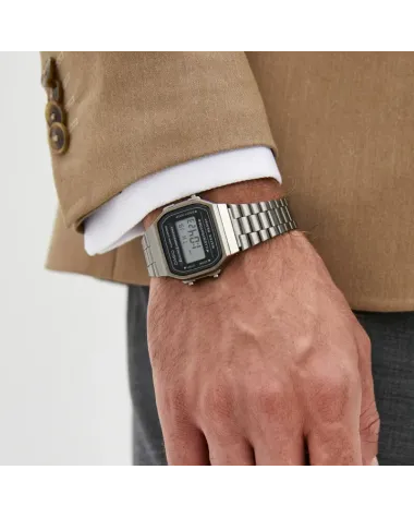 ZEGAREK UNISEX CASIO A168WGG-1A (zd088e) - KLASYKA + BOX