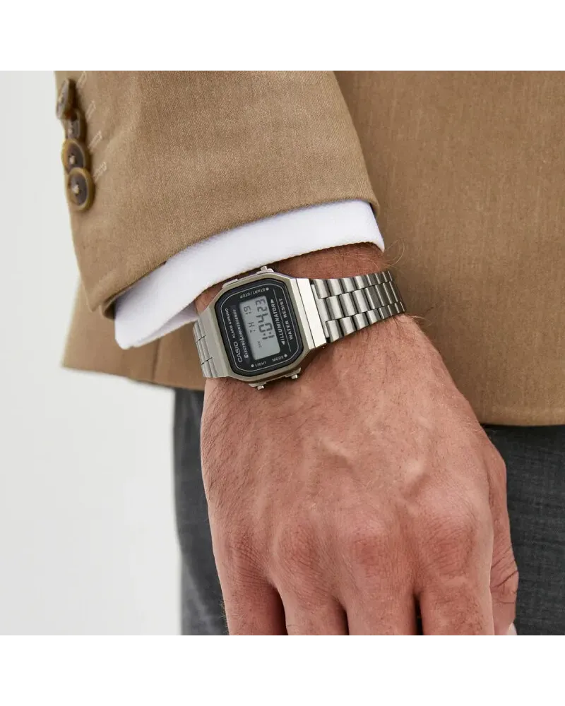 ZEGAREK UNISEX CASIO A168WGG-1A (zd088e) - KLASYKA + BOX