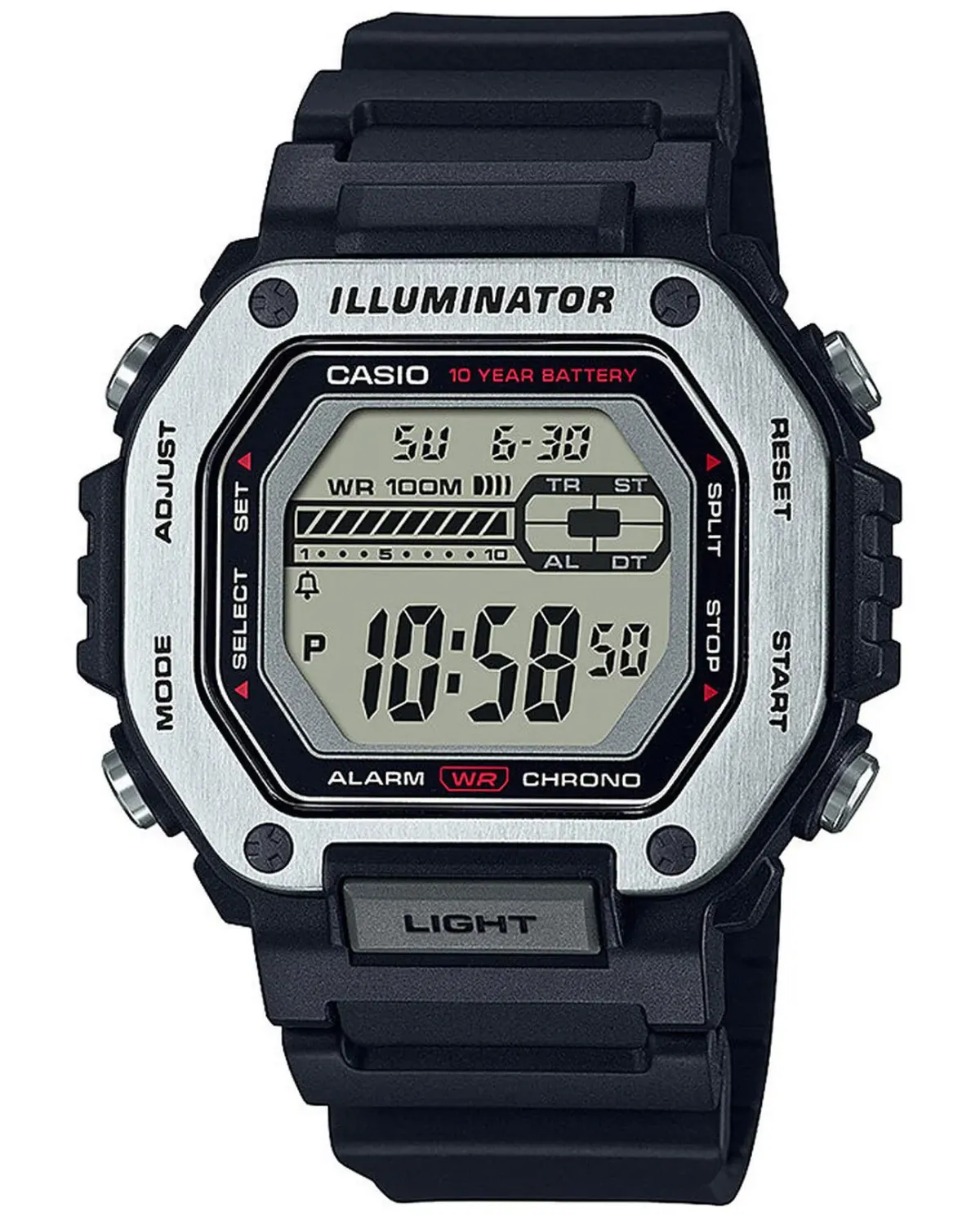 ZEGAREK MĘSKI CASIO MWD-110H-1AV + BOX (zd287a)