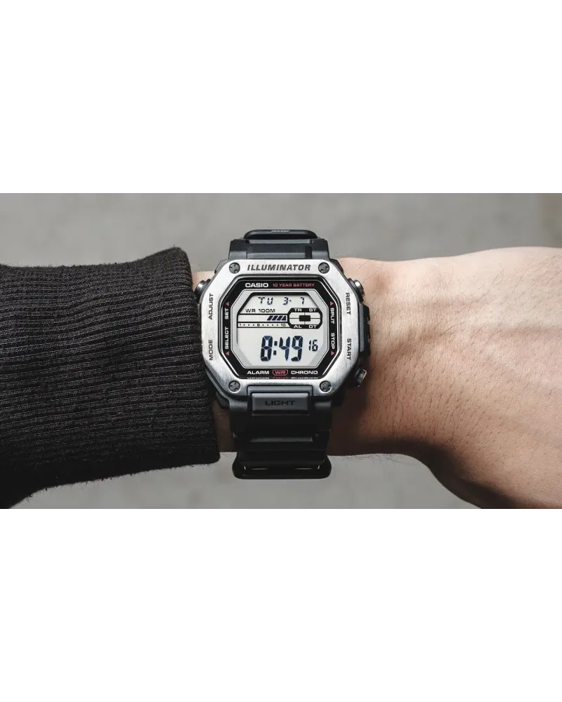 ZEGAREK MĘSKI CASIO MWD-110H-1AV + BOX (zd287a)