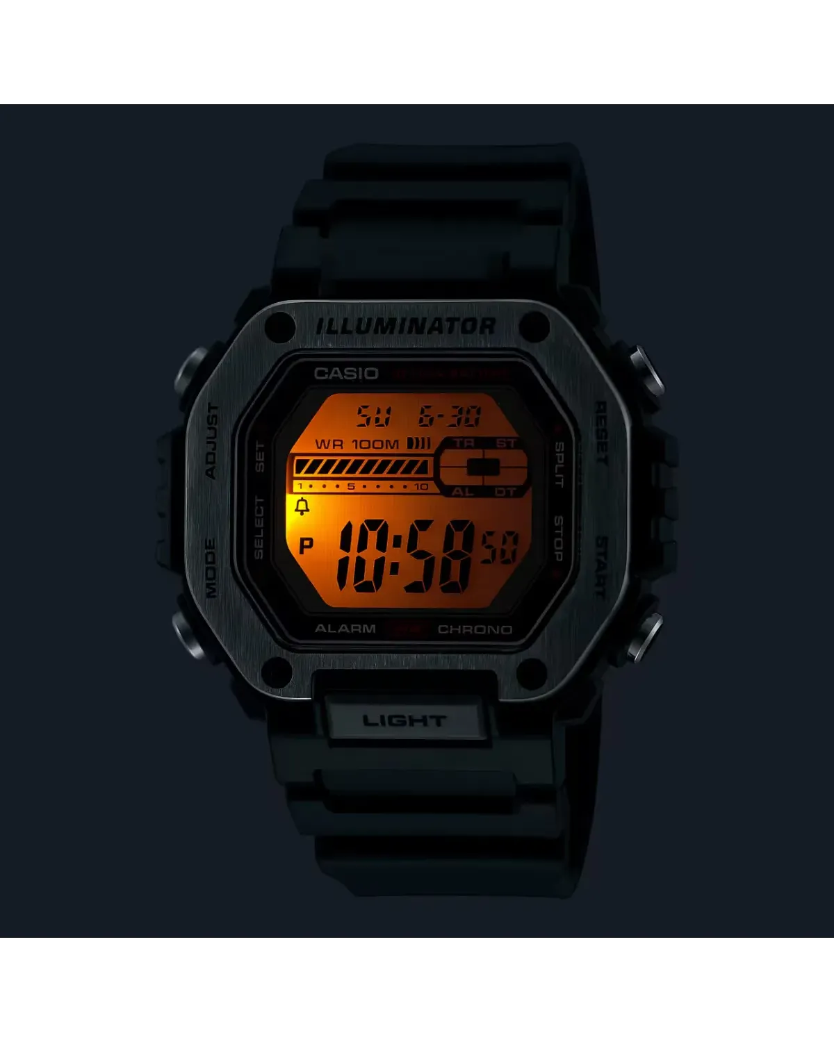 ZEGAREK MĘSKI CASIO MWD-110H-1AV + BOX (zd287a)