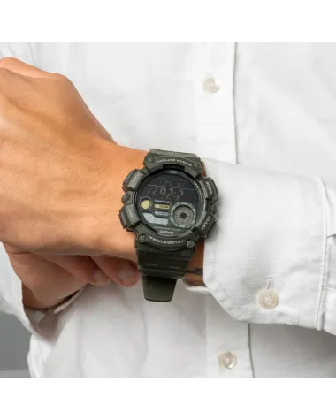 ZEGAREK MĘSKI CASIO Digital Moonphase WS-1500H-3B + BOX