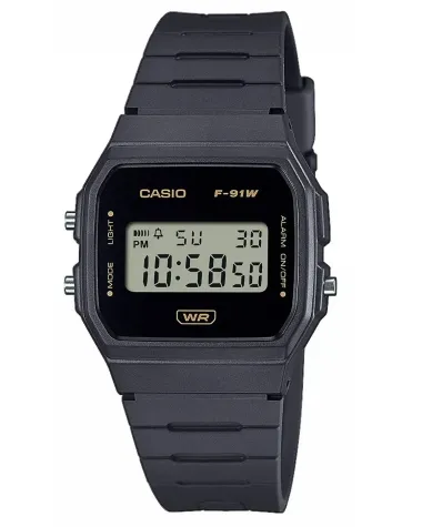 ZEGAREK MĘSKI CASIO F-91WB-8A + BOX