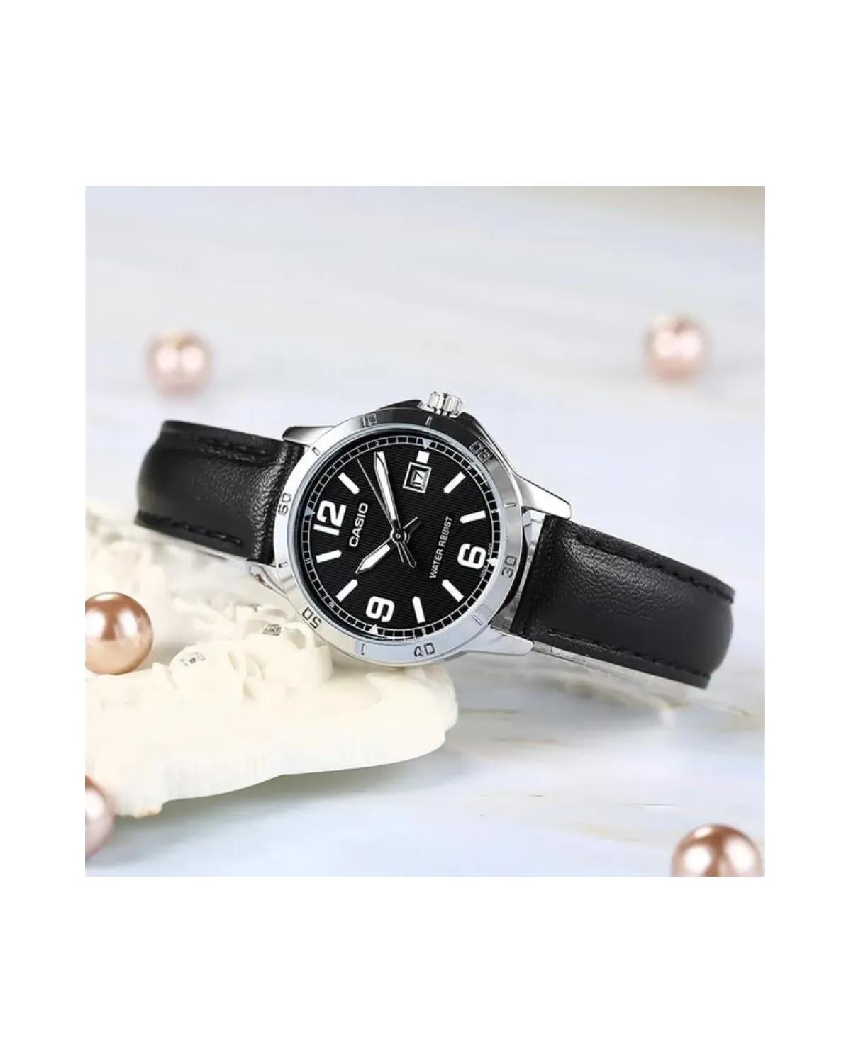 Zegarek Damski Casio LTP-V004L-1B (zd569f) + BOX Zegarek Damski Casio LTP-V004L-1B (zd569f) + BOX