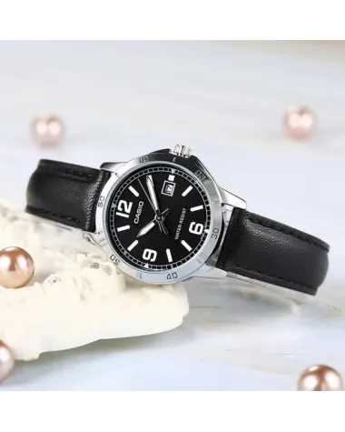 Zegarek Damski Casio LTP-V004L-1B (zd569f) + BOX Zegarek Damski Casio LTP-V004L-1B (zd569f) + BOX
