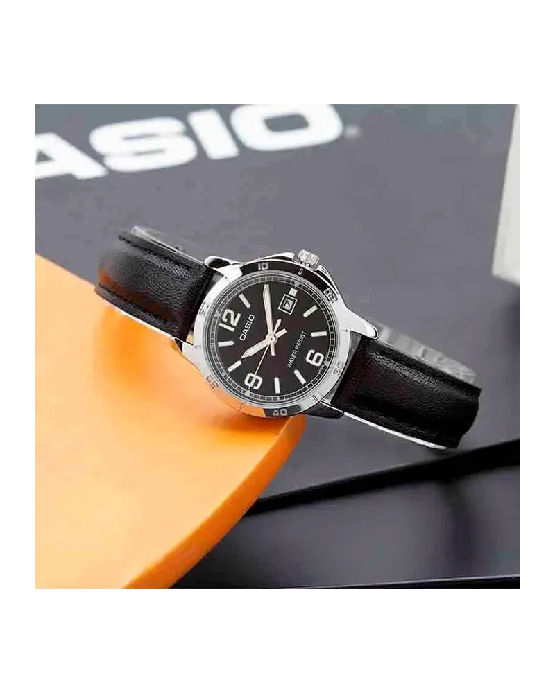 Zegarek Damski Casio LTP-V004L-1B (zd569f) + BOX Zegarek Damski Casio LTP-V004L-1B (zd569f) + BOX