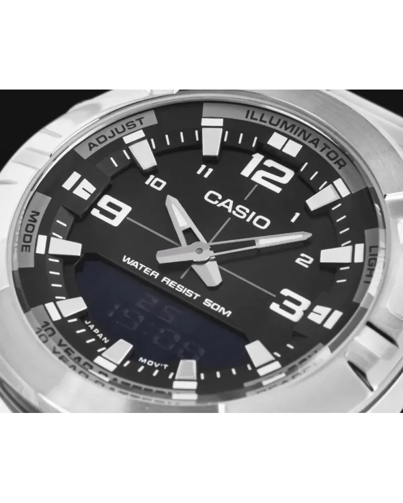 ZEGAREK MĘSKI CASIO AMW-870D-1AVDF + BOX