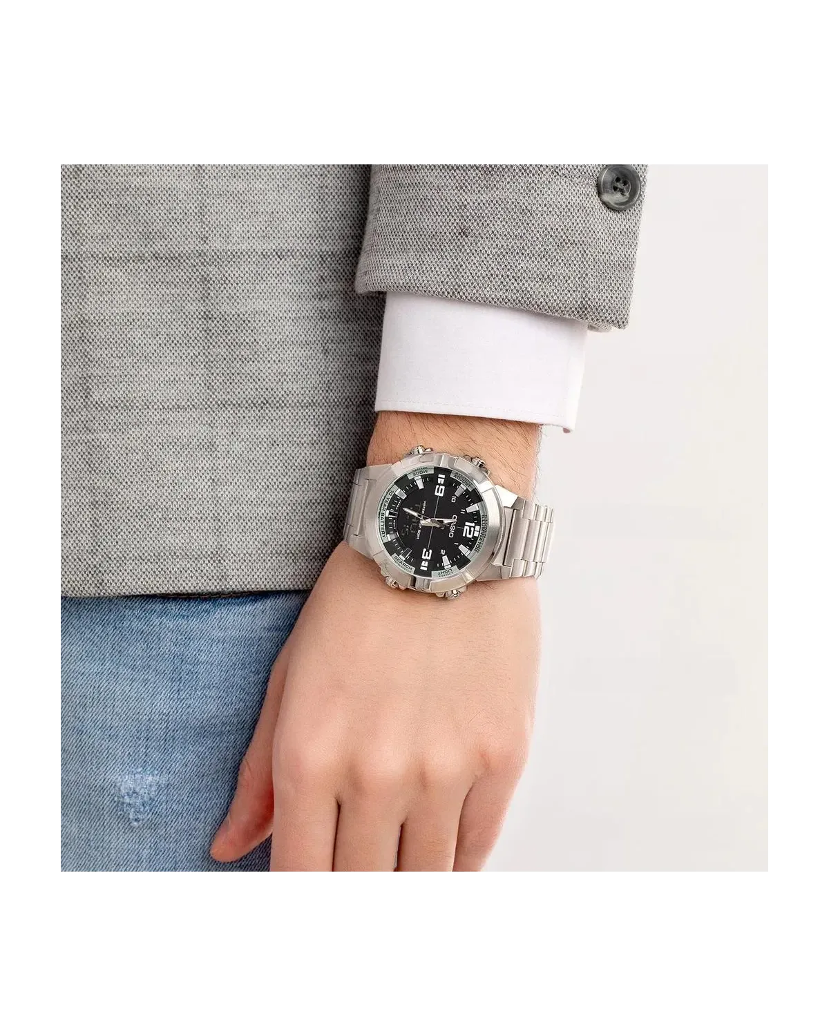 ZEGAREK MĘSKI CASIO AMW-870D-1AVDF + BOX