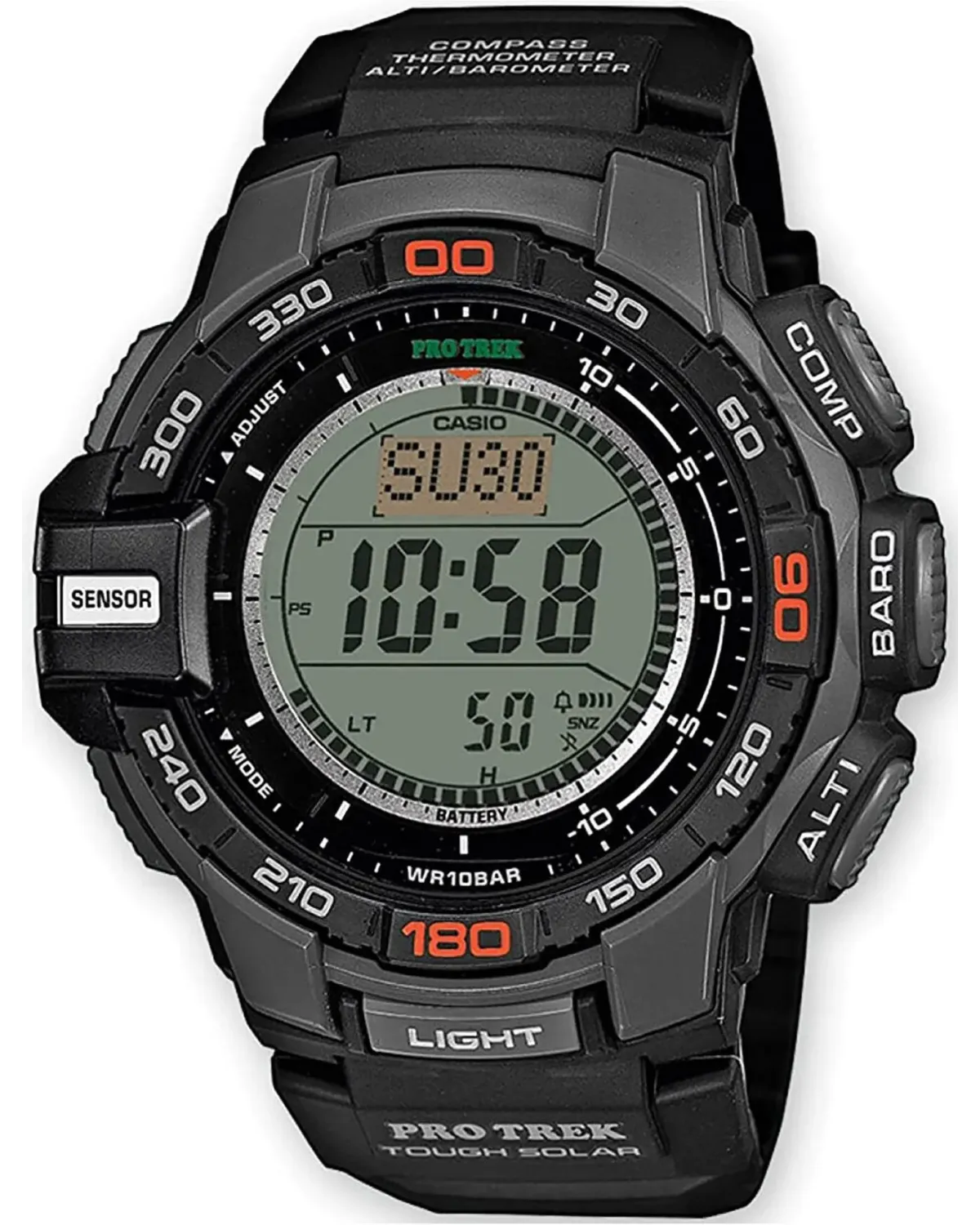 ZEGAREK MĘSKI Casio Pro-Trek SOLAR PRG-270-1ER + BOX