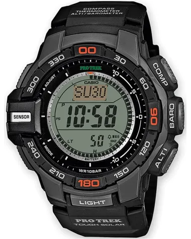ZEGAREK MĘSKI Casio Pro-Trek SOLAR PRG-270-1ER + BOX