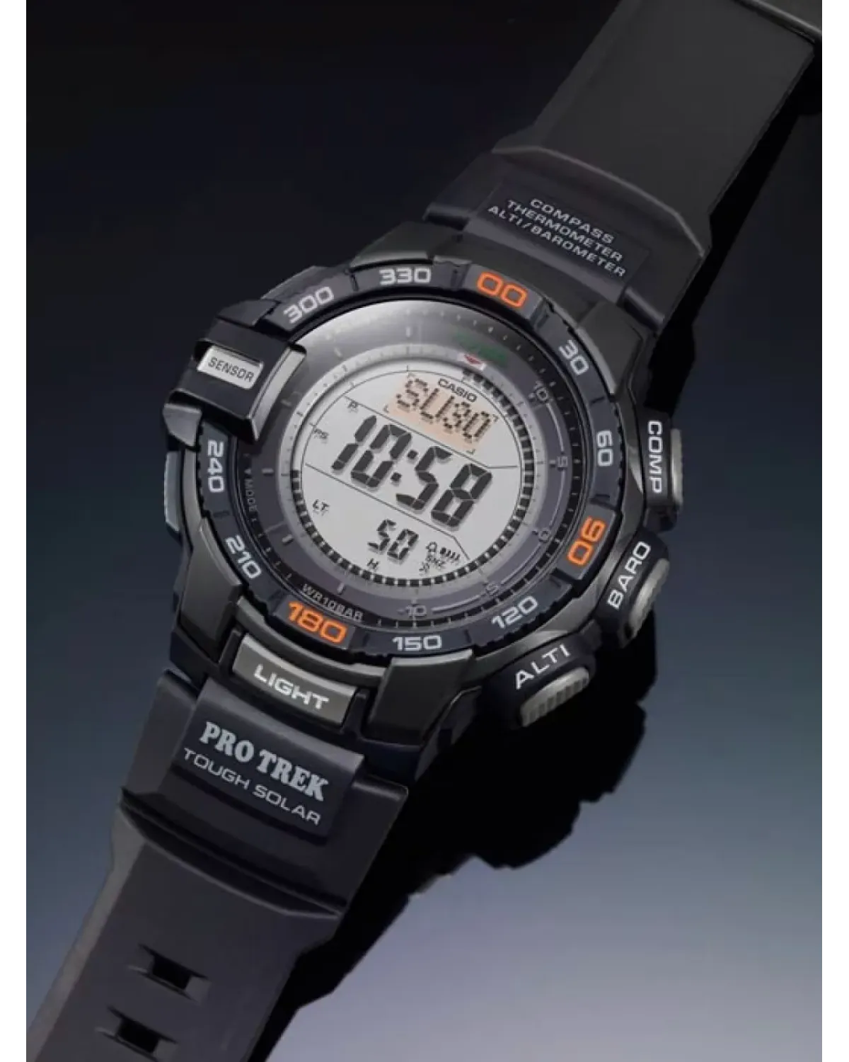 ZEGAREK MĘSKI Casio Pro-Trek SOLAR PRG-270-1ER + BOX