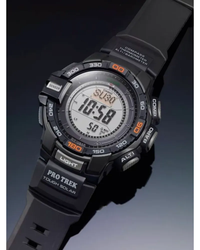 ZEGAREK MĘSKI Casio Pro-Trek SOLAR PRG-270-1ER + BOX