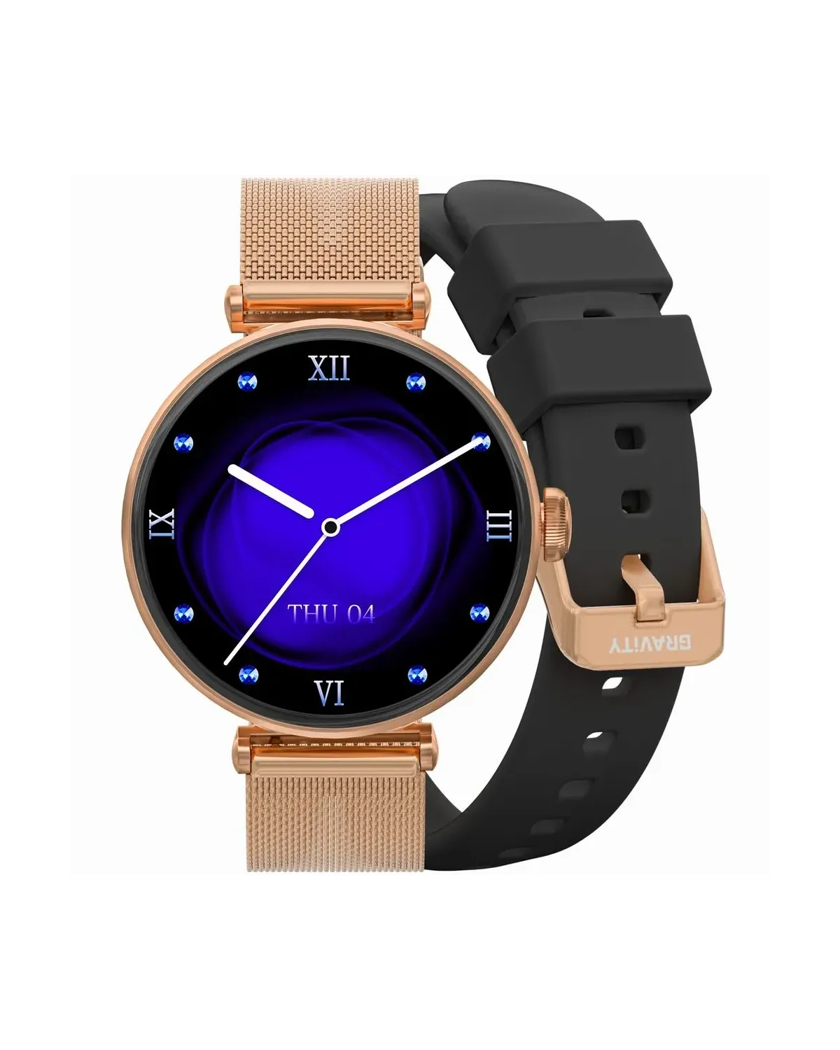 SMARTWATCH DAMSKI GRAVITY GT26-3 - DODATKOWY PASEK (sg042c) SMARTWATCH DAMSKI GRAVITY GT26-3 - DODATKOWY PASEK (sg042c)