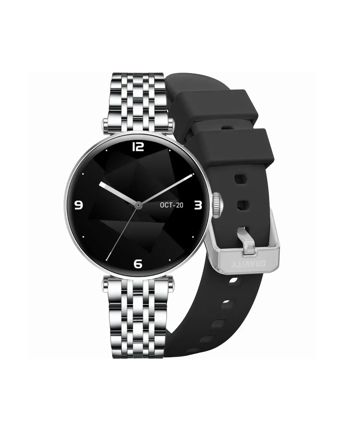 SMARTWATCH DAMSKI GRAVITY GT26-9 - DODATKOWY PASEK (sg042i)