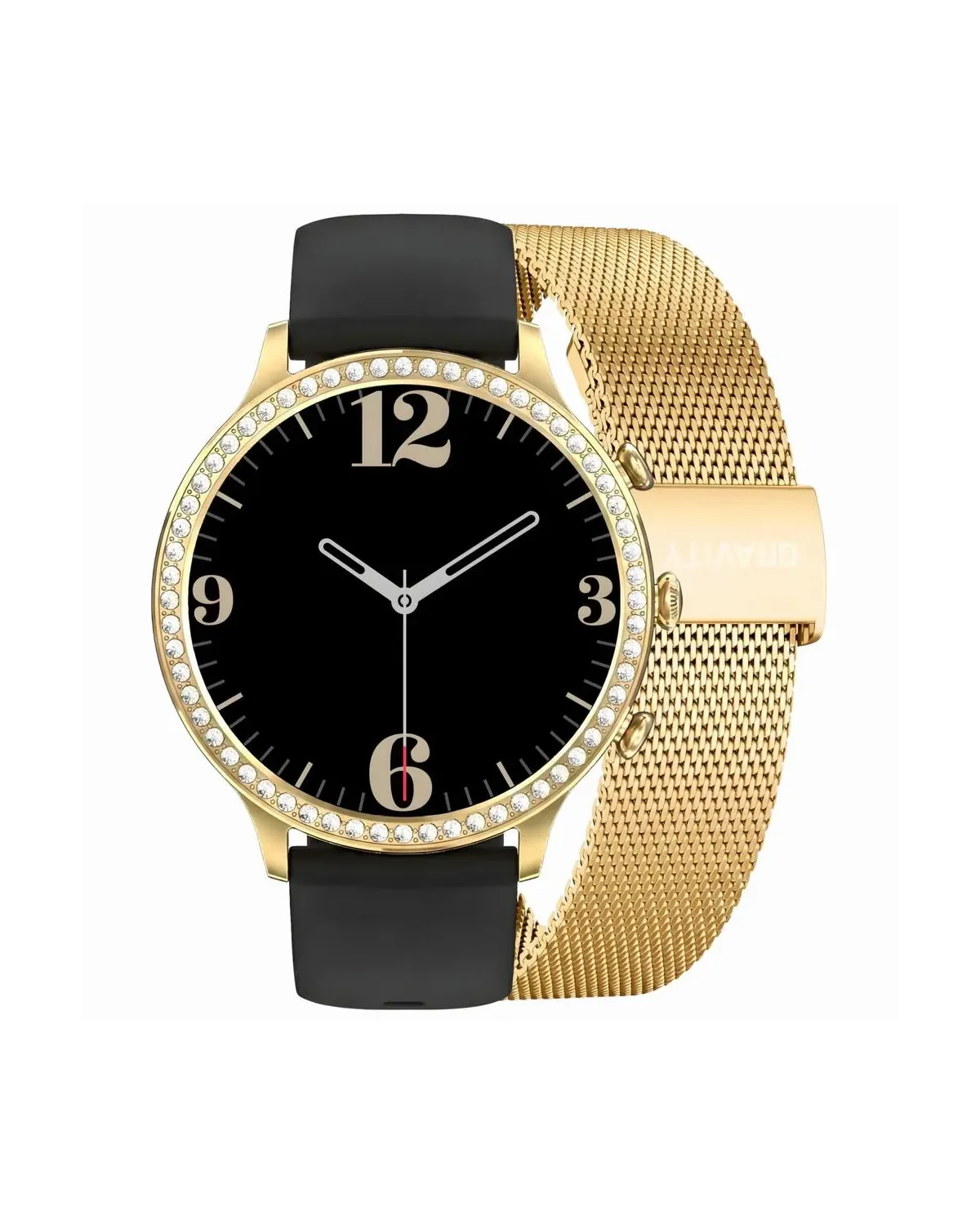SMARTWATCH DAMSKI GRAVITY GT5-1 - DODATKOWY PASEK (sg043a)