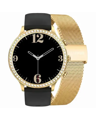 SMARTWATCH DAMSKI GRAVITY GT5-1 - DODATKOWY PASEK (sg043a)