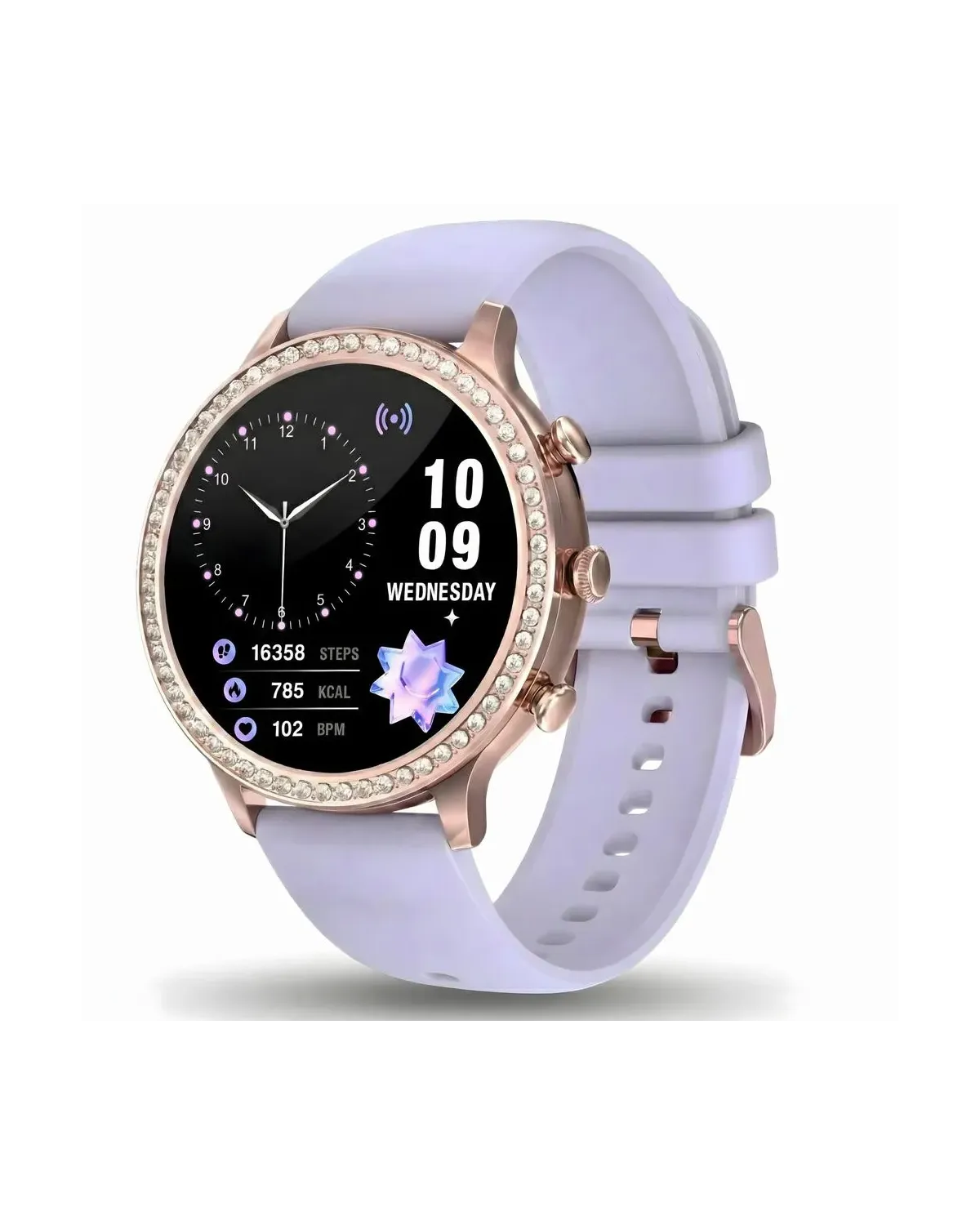 SMARTWATCH DAMSKI GRAVITY GT5-7 - DODATKOWY PASEK (sg043g)