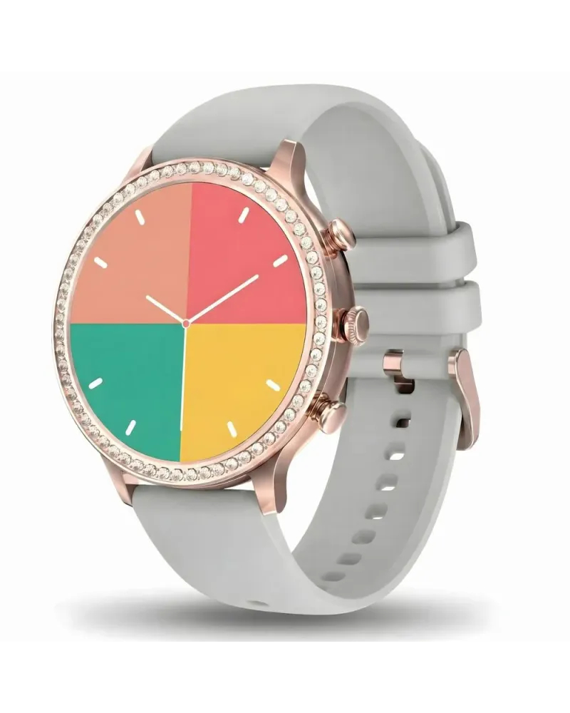 SMARTWATCH DAMSKI GRAVITY GT5-8 - DODATKOWY PASEK (sg043h)