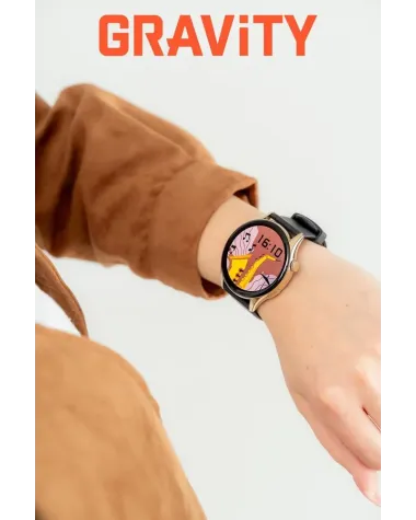 SMARTWATCH DAMSKI GRAVITY GT11-1 - AMOLED, DODATKOWY PASEK (sg044a)