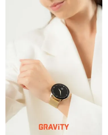 SMARTWATCH DAMSKI GRAVITY GT11-2 - AMOLED, DODATKOWY PASEK (sg044b) SMARTWATCH DAMSKI GRAVITY GT11-2 - AMOLED, DODATKOWY PASEK (sg044b)