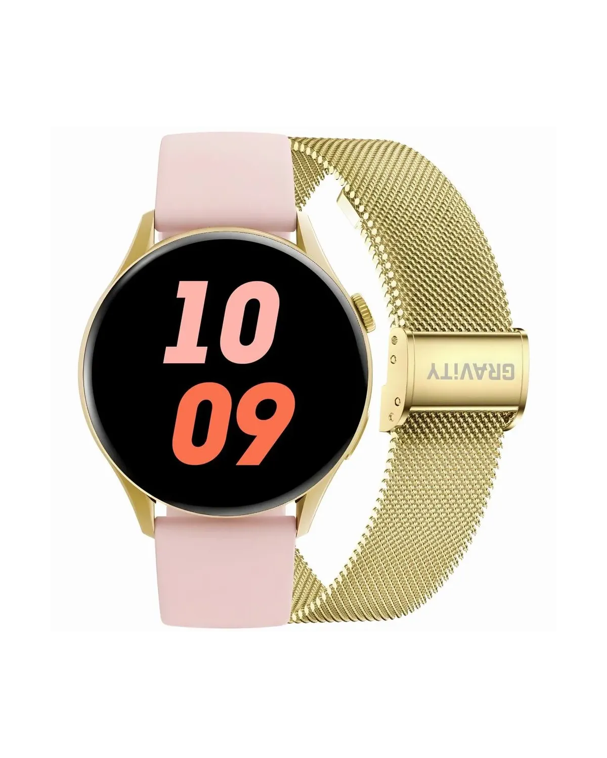 SMARTWATCH DAMSKI GRAVITY GT11-3 - AMOLED, DODATKOWY PASEK (sg044c) SMARTWATCH DAMSKI GRAVITY GT11-3 - AMOLED, DODATKOWY PASEK (sg044c)