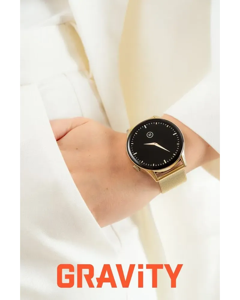 SMARTWATCH DAMSKI GRAVITY GT11-3 - AMOLED, DODATKOWY PASEK (sg044c) SMARTWATCH DAMSKI GRAVITY GT11-3 - AMOLED, DODATKOWY PASEK (sg044c)