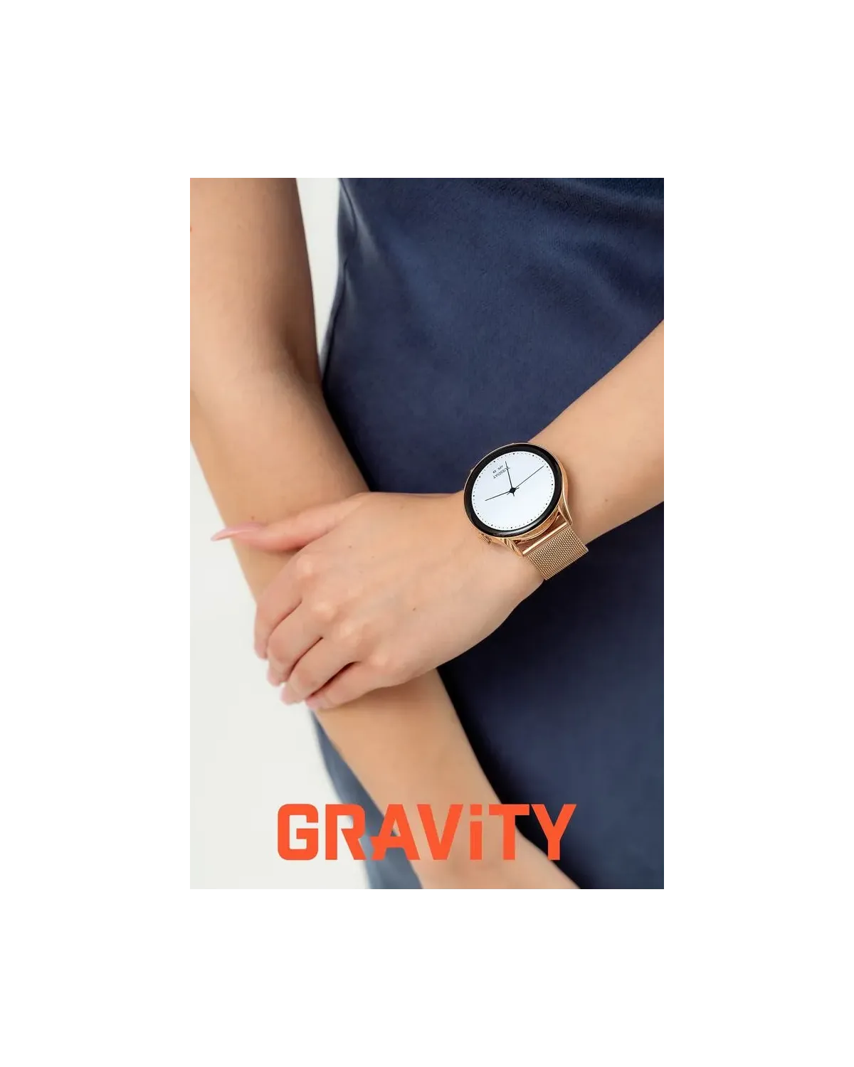 SMARTWATCH DAMSKI GRAVITY GT11-8 - AMOLED, DODATKOWY PASEK (sg044h) SMARTWATCH DAMSKI GRAVITY GT11-8 - AMOLED, DODATKOWY PASEK (sg044h)