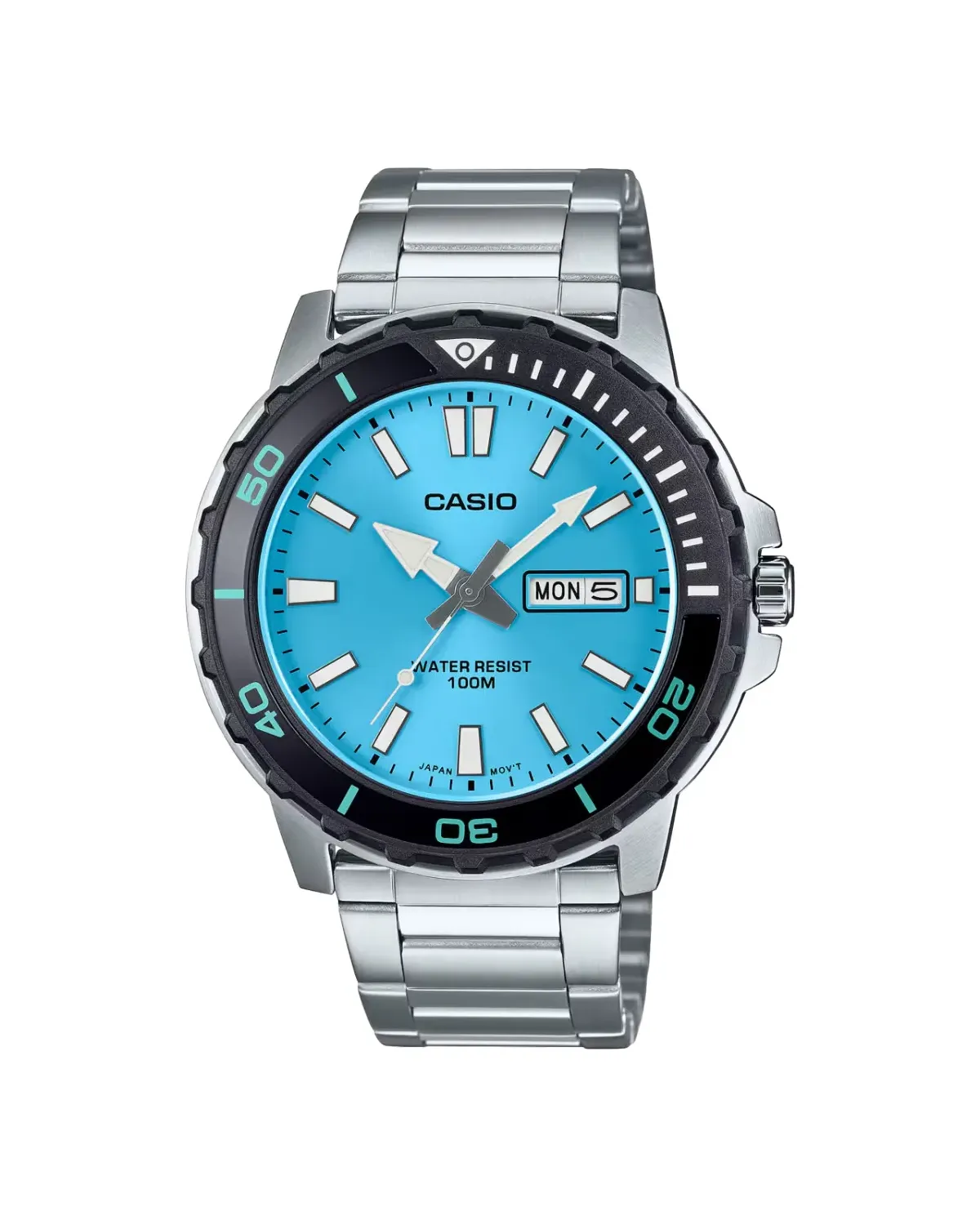 Zegarek Męski Casio  MTD-125D-2A3 + BOX WR100
