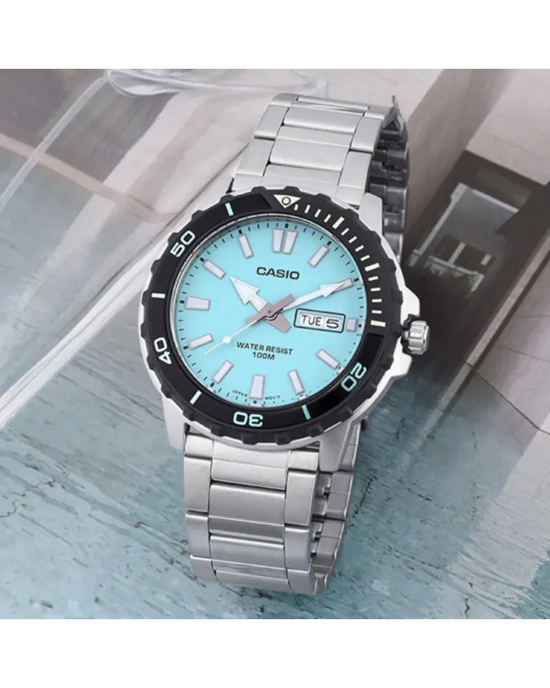 Zegarek Męski Casio  MTD-125D-2A3 + BOX WR100
