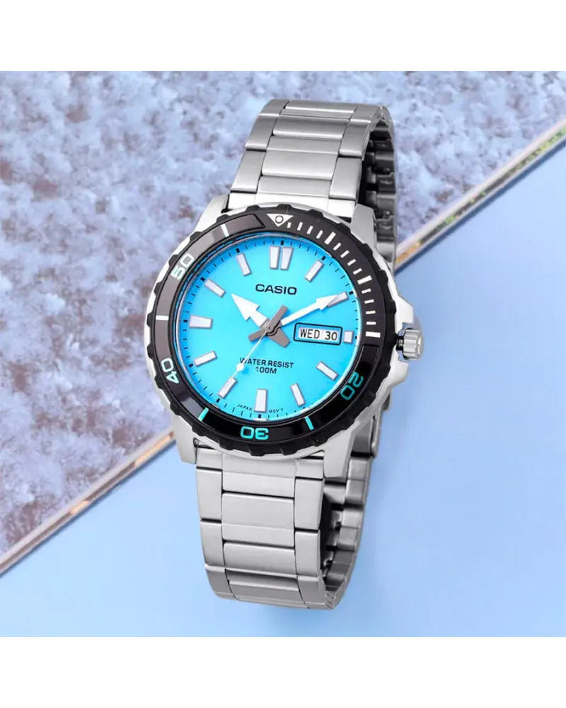 Zegarek Męski Casio  MTD-125D-2A3 + BOX WR100