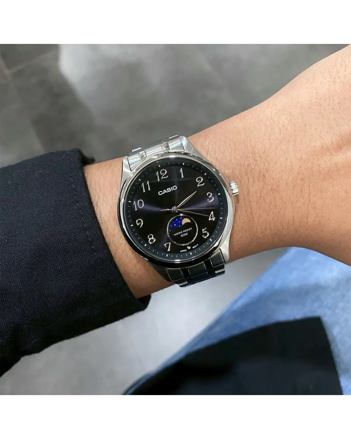 ZEGAREK MĘSKI CASIO MTP-M110D-1A  (zd293a) + BOX