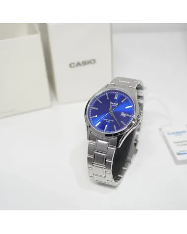 Zegarek Męski Casio MTS-115D-2A1 + BOX (zd292a) SZAFIR