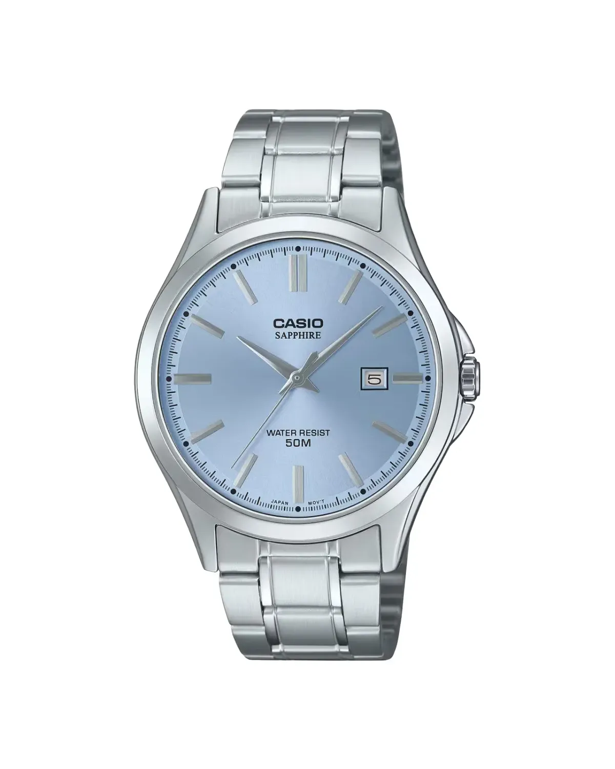 Zegarek Męski Casio MTS-115D-2A2V + BOX (zd292b) SZAFIR Zegarek Męski Casio MTS-115D-2A2V + BOX (zd292b) SZAFIR
