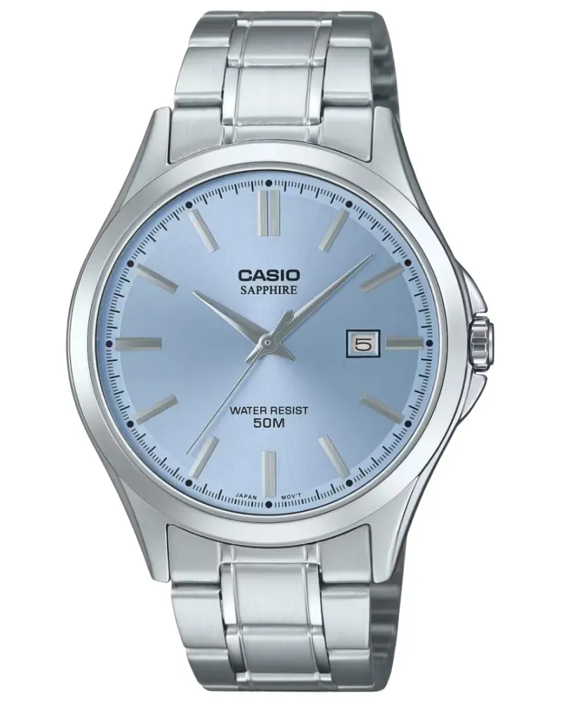 Zegarek Męski Casio MTS-115D-2A2V + BOX (zd292b) SZAFIR Zegarek Męski Casio MTS-115D-2A2V + BOX (zd292b) SZAFIR