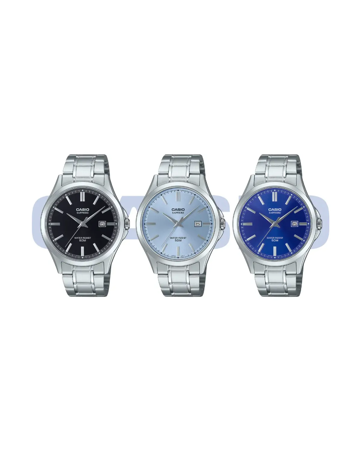 Zegarek Męski Casio MTS-115D-2A2V + BOX (zd292b) SZAFIR Zegarek Męski Casio MTS-115D-2A2V + BOX (zd292b) SZAFIR