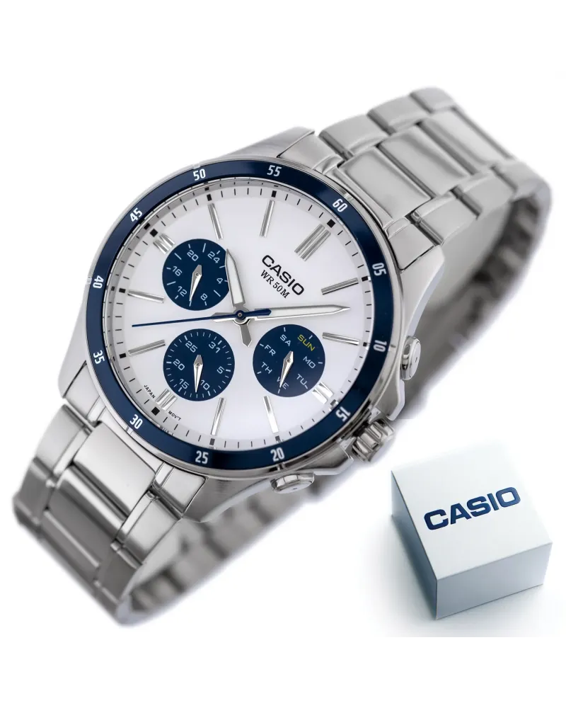ZEGAREK MĘSKI CASIO MTP-1374D-7A2 (zd063f) + BOX ZEGAREK MĘSKI CASIO MTP-1374D-7A2 (zd063f) + BOX