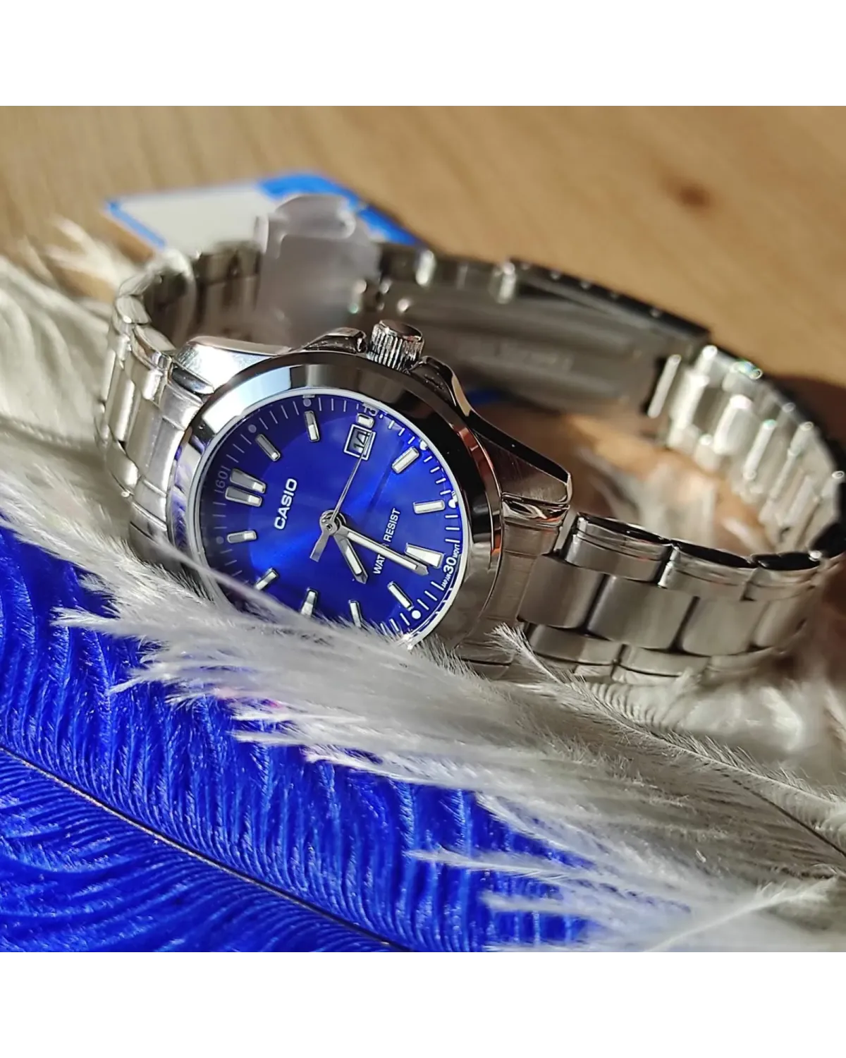 Zegarek Damski Casio LTP-1215A-2A2DF + BOX