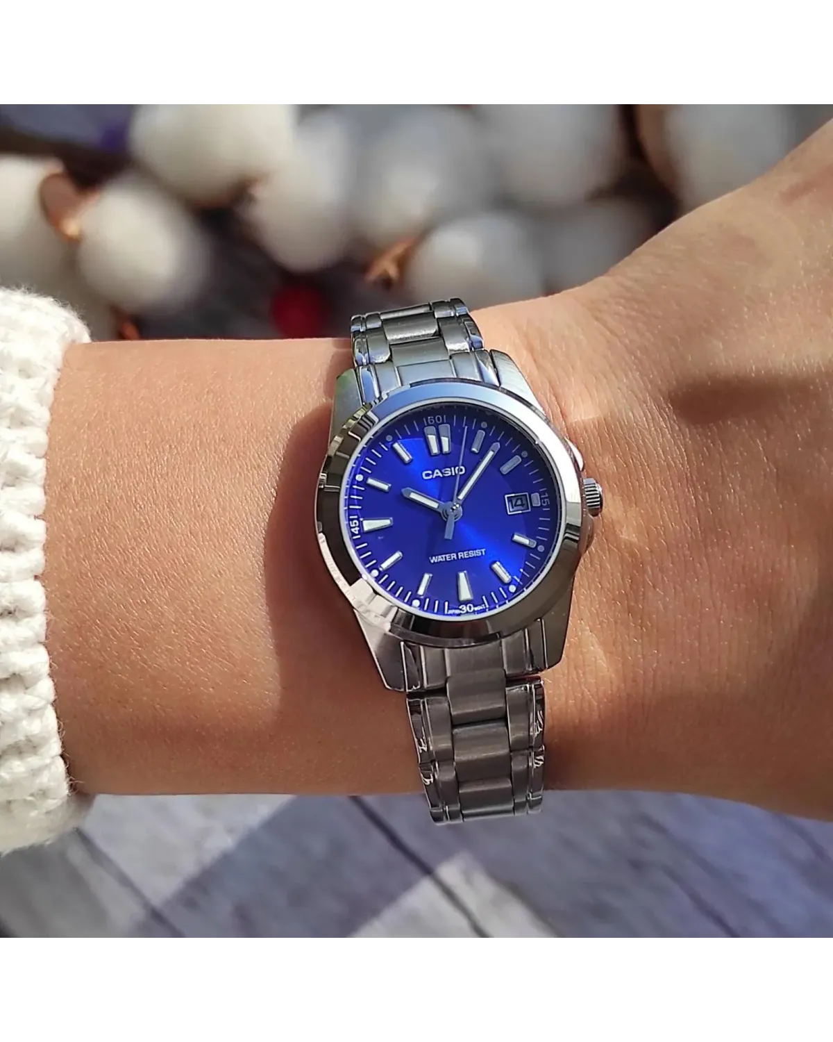 Zegarek Damski Casio LTP-1215A-2A2DF + BOX