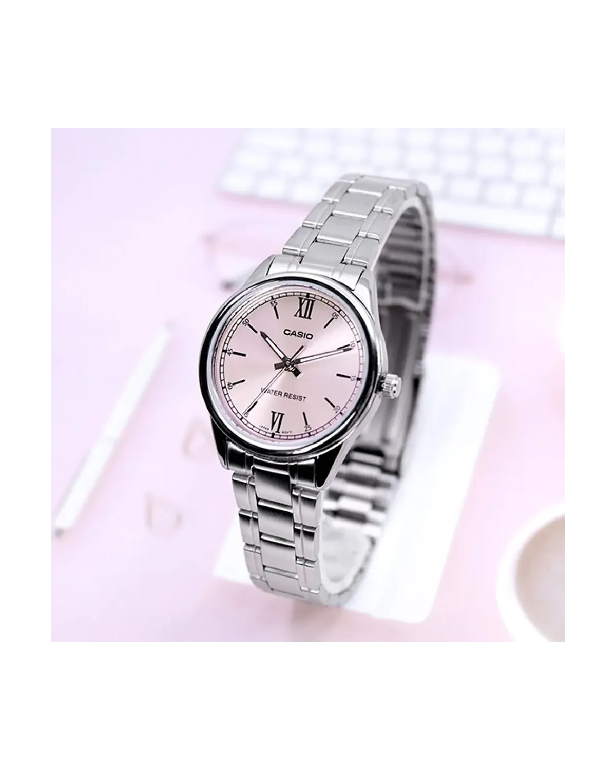 ZEGAREK DAMSKI CASIO LTP-V005D-4BUDF (zd586a) + BOX