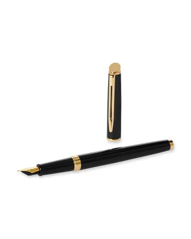 Długopis i Pióro Waterman Hemisphere czarny GT w Pudełku z Etui (S0920670/12) Długopis i Pióro Waterman Hemisphere czarny GT w Pudełku z Etui (S0920670/12)