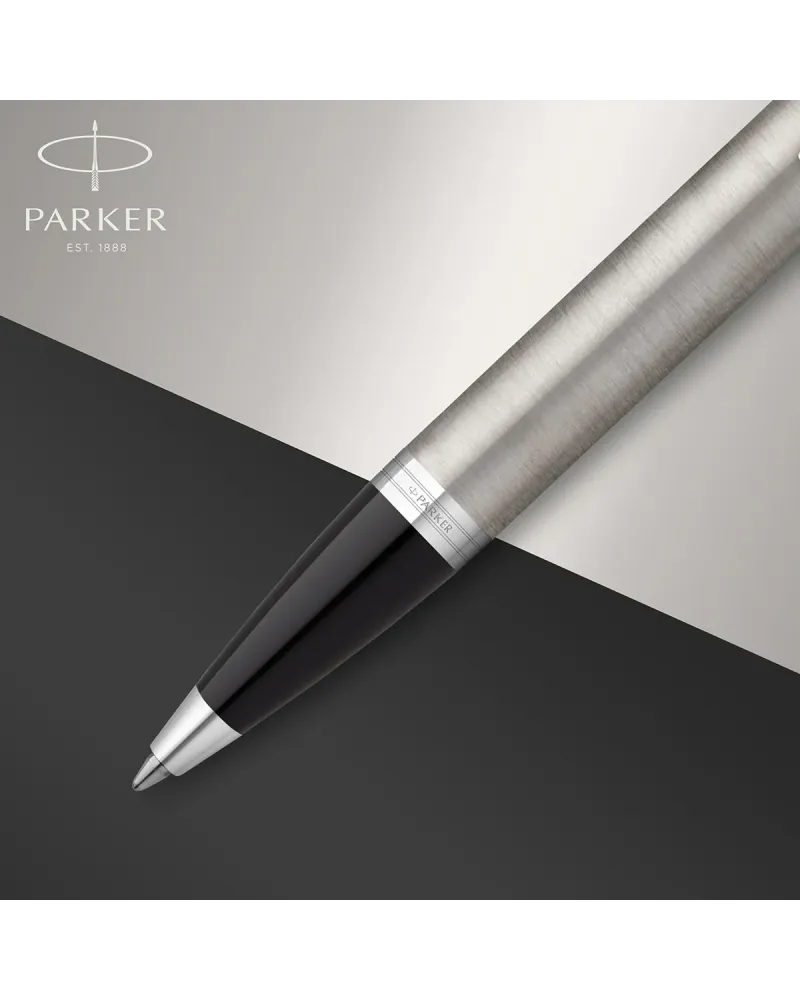 Długopis i Pióro Parker IM Srebrny CT w Pudełku z Grawerem (2143631/5) Długopis i Pióro Parker IM Srebrny CT w Pudełku z Grawerem (2143631/5)