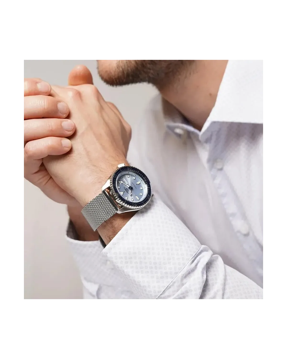 ZEGAREK MĘSKI SEIKO SRPE77K1+ BOX