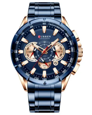 ZEGAREK MĘSKI CURREN 8363 (zc018d) - CHRONOGRAF