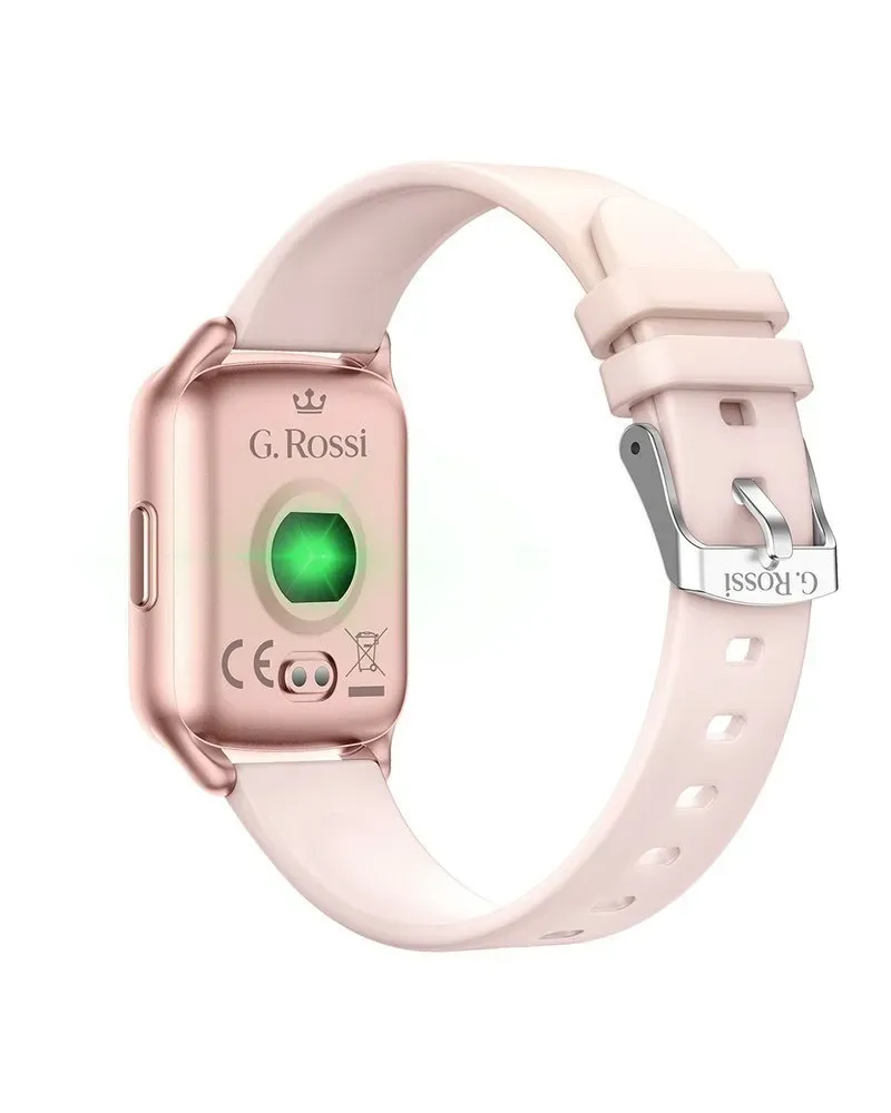 SMARTWATCH DAMSKI G. Rossi SW009-2 rosegold/pink (sg004b) SMARTWATCH DAMSKI G. Rossi SW009-2 rosegold/pink (sg004b)