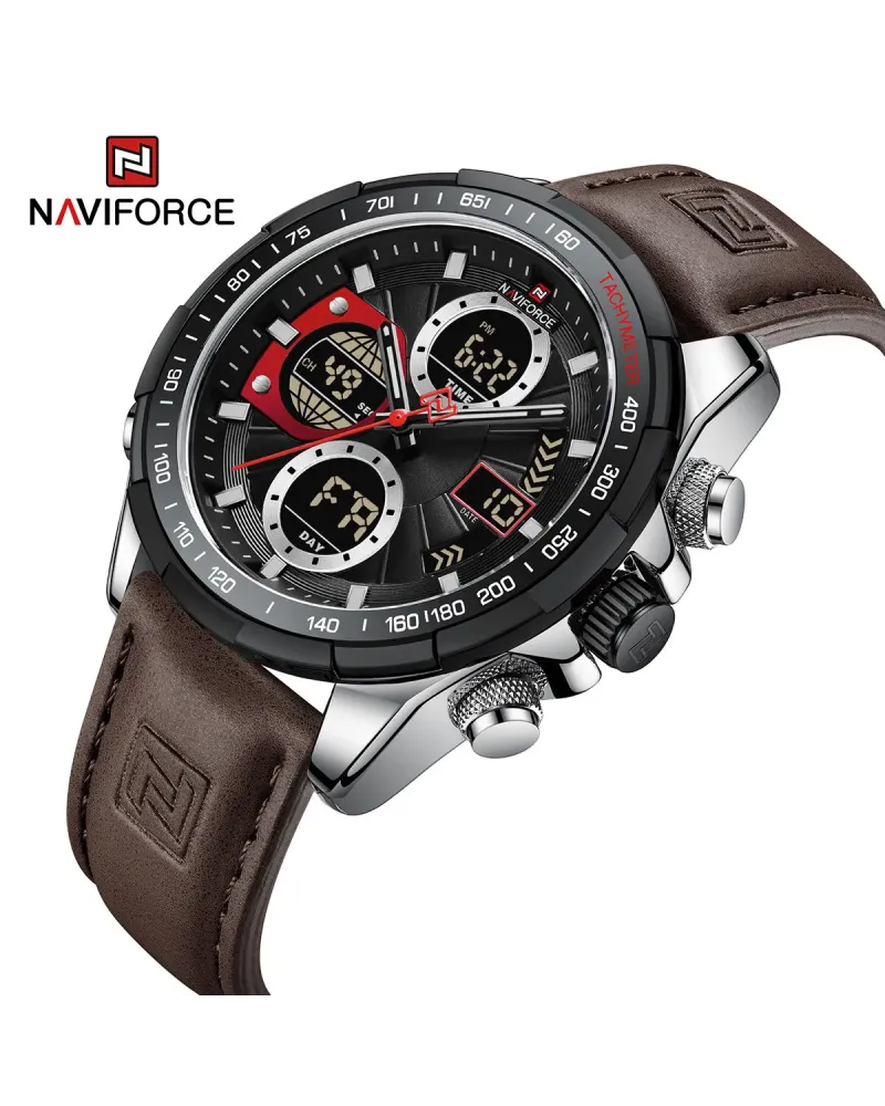 ZEGAREK MĘSKI NAVIFORCE NF9197L S/B/D.BN + BOX ZEGAREK MĘSKI NAVIFORCE NF9197L S/B/D.BN + BOX